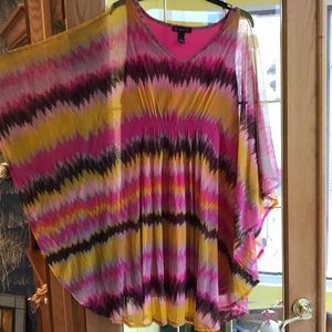 Gorgeous 70’s style cinched waist dress